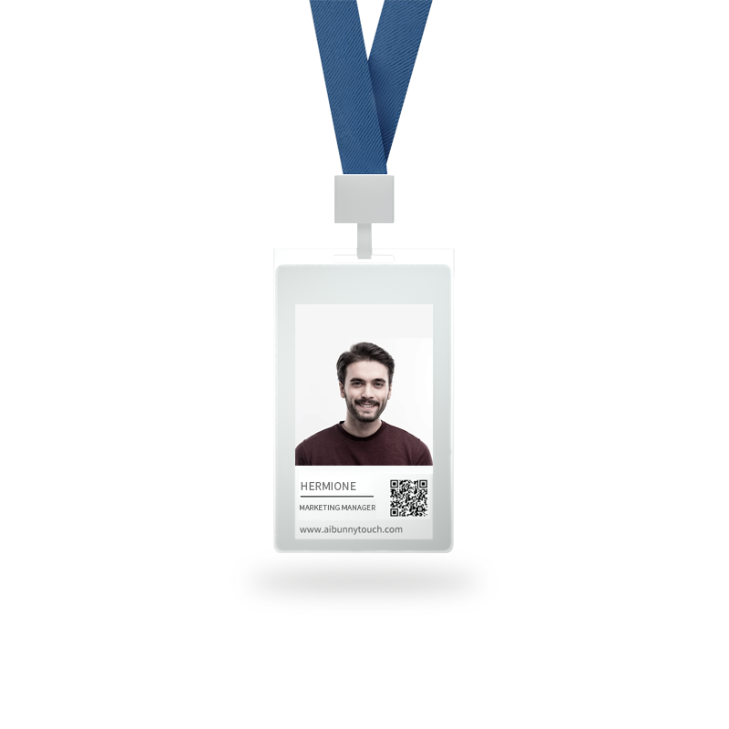 E - ink name tag 